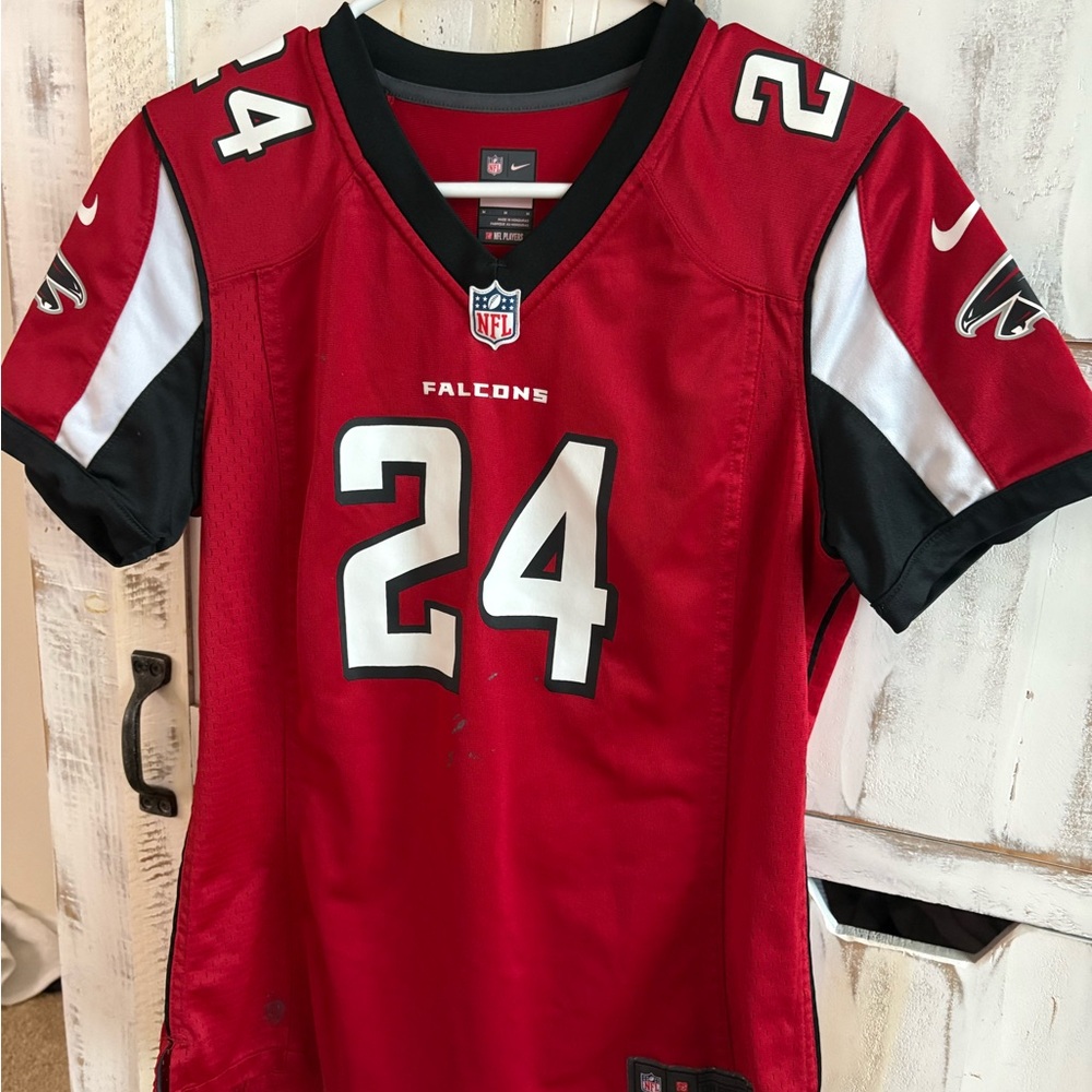 Kids Falcons Red and Black Jersey